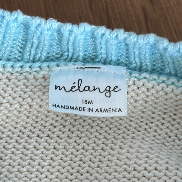 Toddler knit rabbit sweater - Picture 6 of 6